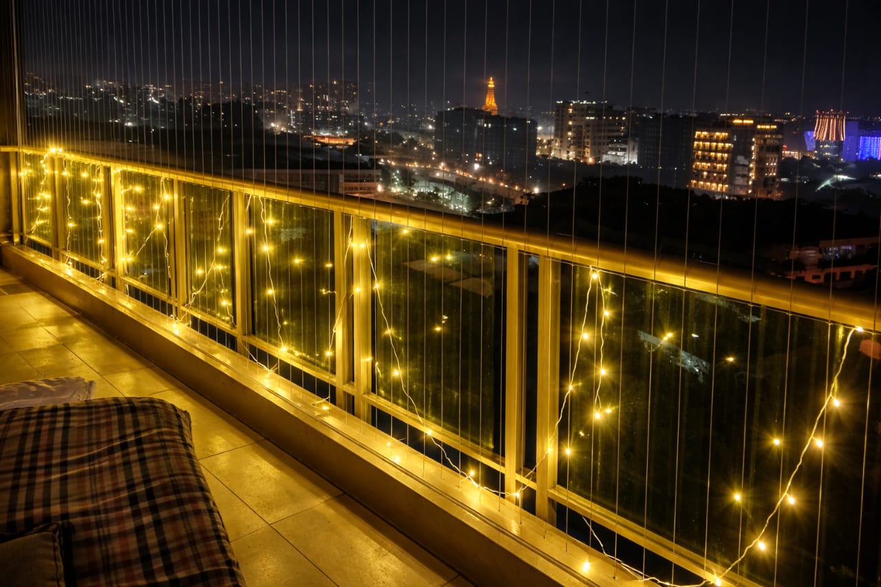 Balcony Invisible Grills