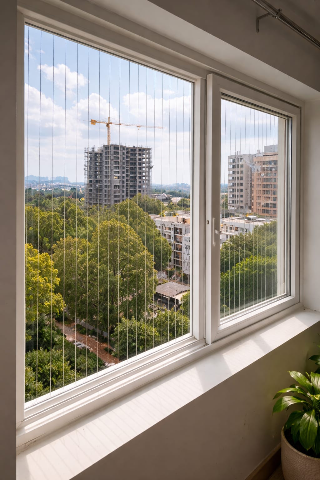 Window Safety Invisible Grills
